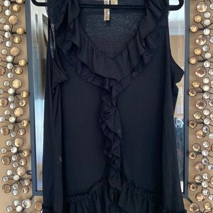 Lace & Ruffle tank